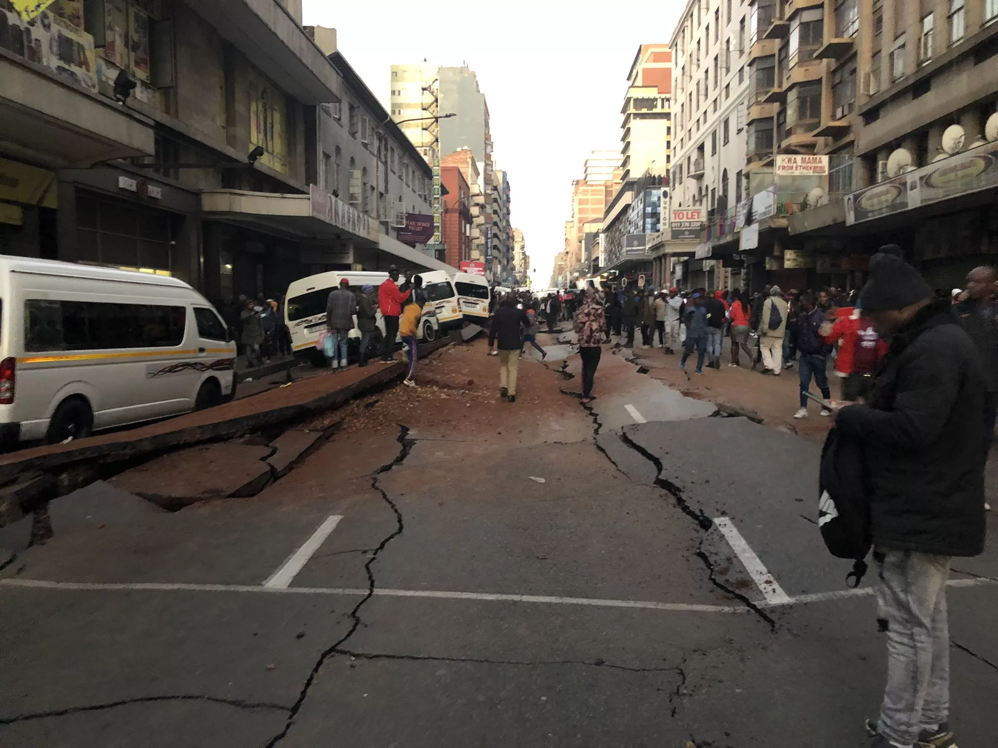 Underground gas explosion in Johannesburg CBD Jarastyle travel