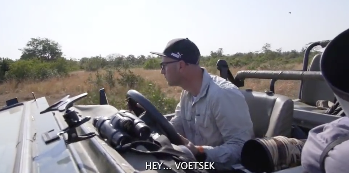 A truly South African way of scaring off a charging rhino Jarastyle travel